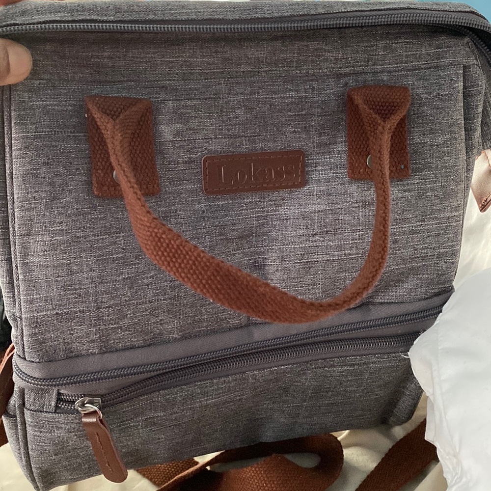 Large roomy lunch bag